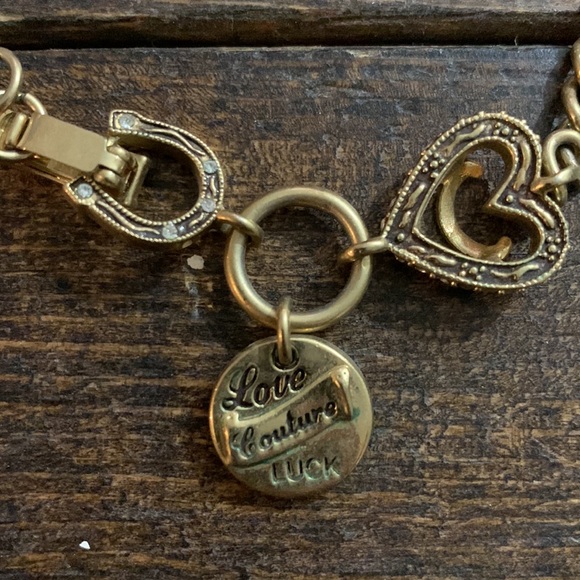 Juicy Couture Lady Juicy Lucky Horseshoe Choker Necklace - Picture 12 of 16